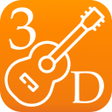 Ikon program: 3D Guitar Fingering Chart…