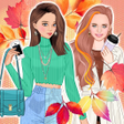プログラムのアイコン：Autumn fashion game for g…