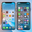Ikon program: iPhone X Launcher for And…