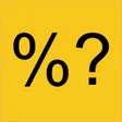 Иконка программы: Percentage Calculator