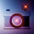 プログラムのアイコン：Sparkle effects cam app