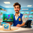 ไอคอนของโปรแกรม: Supermarket Aquarium Simu…
