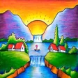 Programın simgesi: How To Draw Scenery