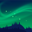 أيقونة البرنامج: Aurorapp Northern Lights