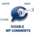 ไอคอนของโปรแกรม: Disable WP Comments