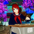 أيقونة البرنامج: Anime High School Girl Ga…