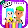 Programın simgesi: PK.XD Coloring Book