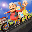 Motu Patlu Bicycle Riding