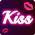ไอคอนของโปรแกรม: Kiss Chat: Hearts Meet He…