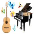 程序图标：Guitar and Piano Ringtone…
