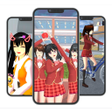 Icon of program: Sakura School Wallpaper H…