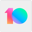 Programın simgesi: MIUI 10 - Limitless icon …