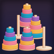 أيقونة البرنامج: Tower of Hanoi Sort