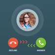 Иконка программы: Fake Caller Id - Prank Ca…