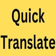 ไอคอนของโปรแกรม: QuickTranslate - Translat…