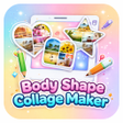 Icoon van programma: Body Shape Collage Maker