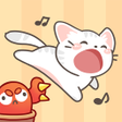 Ícone do programa: Cat Dash: Cute Cat Music …