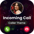 أيقونة البرنامج: Color Caller Screen  Them…