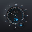 プログラムのアイコン：GPS Speedometer  Mile Tra…