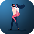 Icône du programme : Lovely chat - make new fr…