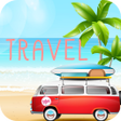 Icon of program: Travel Font for FlipFont …