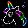 程序图标：Unicorn Coloring Book  Un…