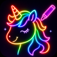 程序图标：Unicorn Coloring Book  Un…