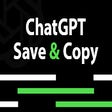 أيقونة البرنامج: ChatGPT Save & Copy - Exp…