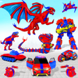 プログラムのアイコン：Limo Car Dragon Robot Car…