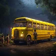 أيقونة البرنامج: Scary Bus Creepy Survival