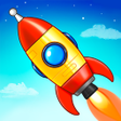 Ikona programu: Rocket 4 space games Spac…