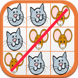 プログラムのアイコン：Tic Tac Toe - cat vs mous…