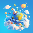 ไอคอนของโปรแกรม: Galaxy Guess: Space Chall…