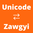 Unicode  Zawgyi