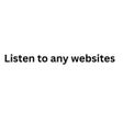 Programikonen: Listen to any websites