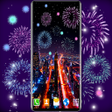 Ikon program: Fireworks Live Wallpaper