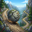 Programikonen: Downhill Boulder Dash