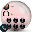 プログラムのアイコン：Theme Dialer Ribbon Pink
