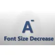 Font Size Decrease