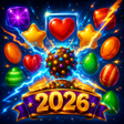 Ikona programu: Sweet Jelly Match 3 Puzzl…