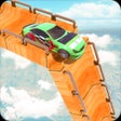 프로그램 아이콘: Mega Ramp Stunts: Car Gam…