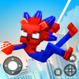 ไอคอนของโปรแกรม: Blue Monster: Rope Hero
