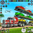 Crazy Car Transport Truck:New Offroad Driving Game