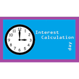 Day interest calc icon