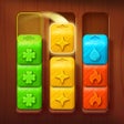프로그램 아이콘: Wood Block: Sort Color