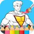 程序图标：Superhero Coloring Pages