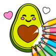 程序图标：Kawaii coloring: Paint  C…