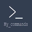 أيقونة البرنامج: My commands