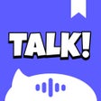 أيقونة البرنامج: TalkTalk: AI Language Lea…