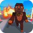 プログラムのアイコン：Blocky Gorilla: Crazy Kon…